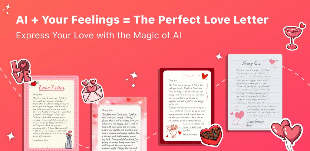AI + Your Feelings = The Perfect Love Letter